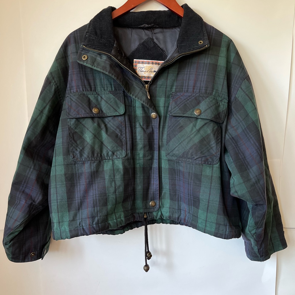 Vintage Thomas Burberry Plaid Jacket